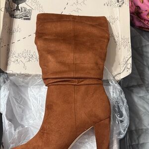 Banana Republic Tan Heeled Boots